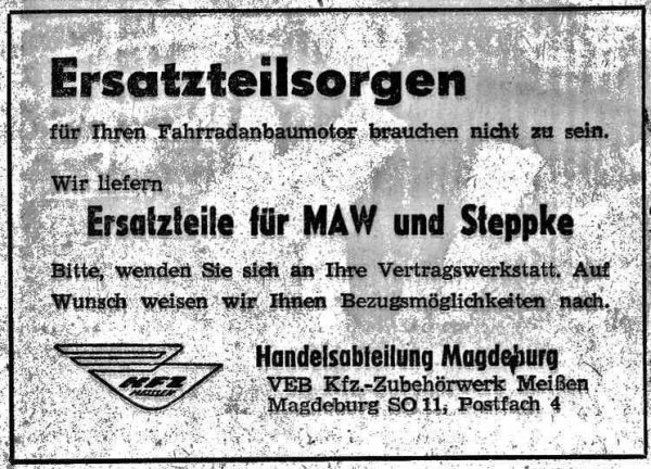 Datei:Anzeige Ersatzteile MAW Steppke NZ 12-04-1964.jpg