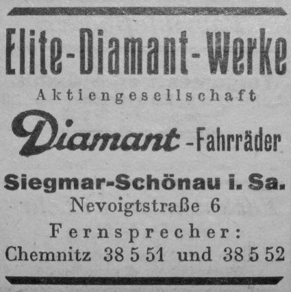 Datei:Diamant Fahrräder Eintrag Länderadressbuch 1948.jpg