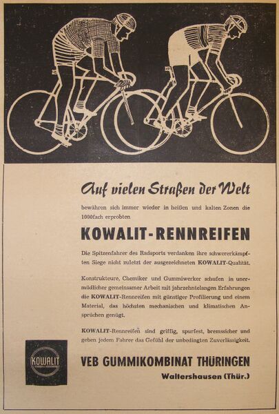Datei:Anzeige Kowalit A Radsportwoche 1960.jpg