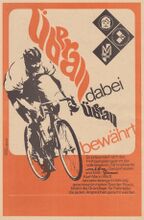 Gemeinsame Anzeige für Fahrräder von Mifa und Diamant, 1969.