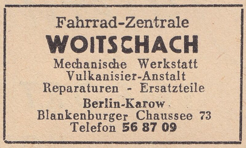 Datei:Anzeige Woitschach Berliner Stadt-Adressbuch 1951.jpg