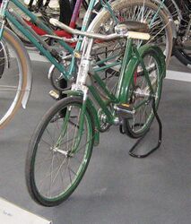 Mifa-Kinderrad 20", Modell S8 (aufgenommen im Verkehrsmuseum Dresden)