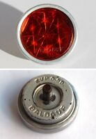 Baldauf-Rennrad-Reflektor (Katzenauge); Ende 50er und Anfang 60er Jahre; Durchmesser ca. 28mm; Serienmäßige Verwendung an Straßenrennrädern