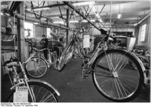 Fahrradmontage (September 1984)