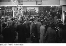 Stand der MIFA-Werke auf der Leipziger Messe 1951.