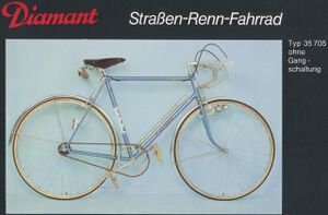 Das Modell 35 705 in einer Werbemappe von 1982