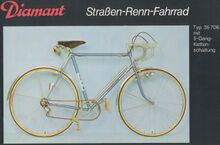 Das Modell 35 706 in einer Werbemappe von 1982