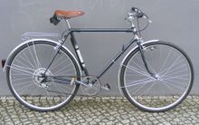 Diamant-Sportrad von 1962, in den 1970er oder 1980er Jahren vrmtl. von Linke neu lackiert und liniert.