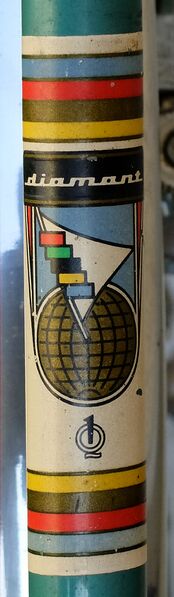 Datei:Diamant Dekor Sitzrohr 1964.JPG