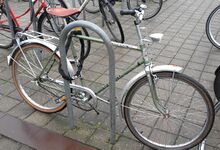 Diamant-Tourensportrad auf Basis des Modells 35 105 mit bislang nur von Export-Fahrrädern bekanntem Rahmendekor.