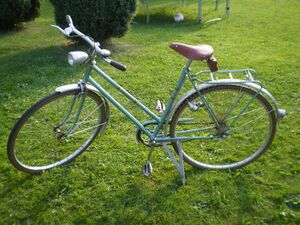 Referenz-Fahrrad (?) [============================================================== Damen-Sportrad Modell 109 im Originalzustand, Baujahr 1956