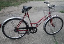 Bemerkenswert ist das geänderte Ritzelpaket mit Aufdruck "made in china" und 18/20/22 Zähnen.