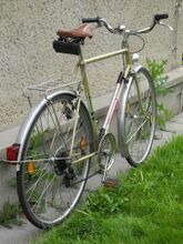 Auch an diesem Fahrrad sind Vorder- und Hinterradnabe von Gipiemme.