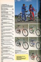 Fahrradsortiment im Genex-Katalog 1983.