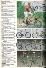 Fahrradsortiment im Genex-Katalog 1985.