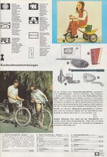 Auszug aus dem Katalog Frühjahr/Sommer 1972.