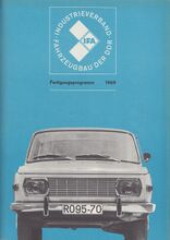 IFA-Fertigungsprogramm für 1969 (1), Anzeige 1968.