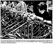 Meldung aus der Zeitung Neue Zeit vom 21. Februar 1991 über die neugegründete Fahrrad-Südharz GmbH.