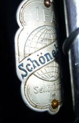 Steuerkopfschild, Material: Aluminium