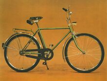 Junior Modell 309 Katalogbild eines Junior-Fahrrades von 1985, jedoch ohne Rahmendekor.