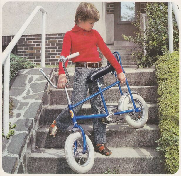 Datei:Kinderrad Bächtiger Modell Rallye A 1972.jpg