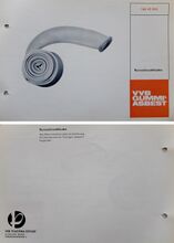 Latexschläuche des VEB Plastina Erfurt als Zulieferung für Kowalit-Schlauchreifen aus dem VEB Gummikombinat Thüringen. Katalogauszug, 1967.