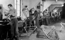 Fahrradproduktion, 1948.