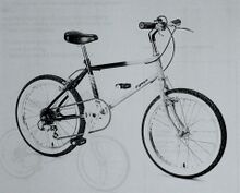 Mifa Mountainbike 20", Katalogabbildung von 1990.