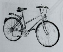 Mifa Mountainbike 26" für Damen, Katalogabbildung von 1990.
