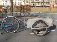 Hier die Version mit der "Mopedkupplung". Deutlich hier sichtbar der Grund für die lange Zugstange.