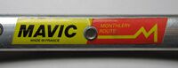Mavic-Aufkleber (2. Version) Zeitraum: Ende 80er Jahre