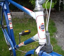 ============================== Das Rahmendekor (von 1971 bis Ende 1975 verwendet) ist bei diesem Fahrrad noch vollständig. Nur wenige Fahrräder aus dieser Zeit sind so gut erhalten.