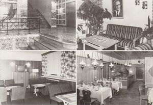 "Betriebsferienheim Mifa - Sangerhausen Forsthaus Sittendorf (Kyffh.)" Postkarte Anfang der 80er Jahre.