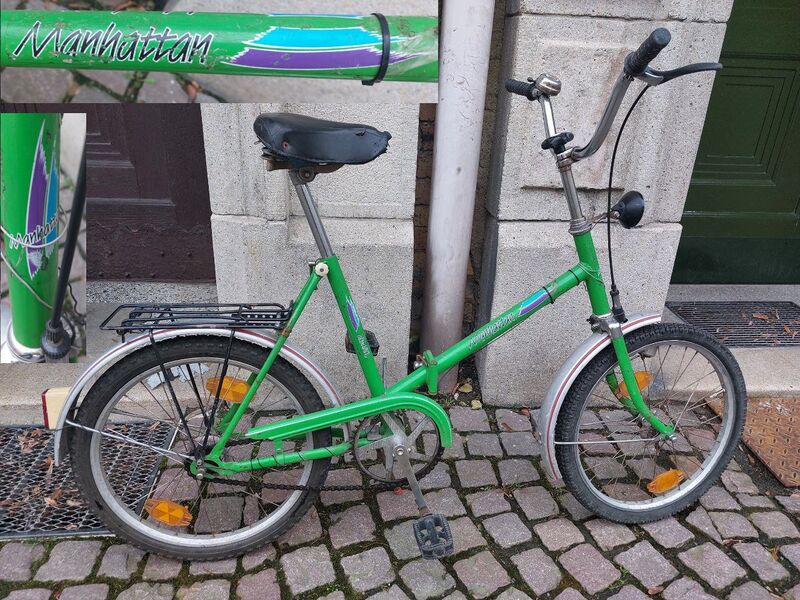 Datei:Mifa Klapprad Modell 903 Exportausführung Marke Manhattan.jpg