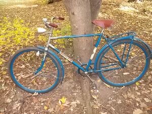 Referenz-Fahrrad (?) [================================================ Noch Ende der 1960er Jahre gab es bei Mifa solche klassischen Tourenräder. Dieses Modell 101 von 1969 befindet sich im Originalzustand.