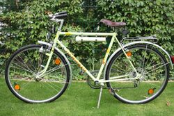 Mit einem Preis von etwa 580,- M war das Modell 207 das teuerste Fahrrad von Mifa überhaupt.