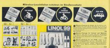 Angebot von Mikrolux-Leuchtfolien im Katalog Frühjahr/Sommer 1973 des Centrum-Versandhandels, Drucklegung 1972.
