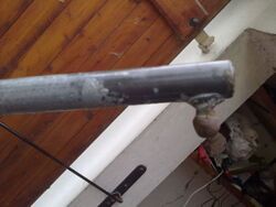 Angeschweißte Kugel Ø=18 mm am Zugende