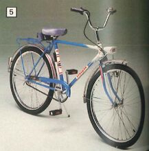 Abbildung des Modells 305 L im Genex-Katalog von 1983. Wie lange die Jugendfahrräder noch das "Mifa"-Rahmendekor trugen, bleibt unklar.
