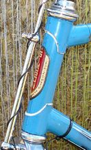 Steuerkopfmuffen an Simson-Tourenrädern und -Tourensporträdern von 194x bis 1957.