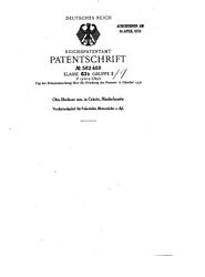 Patentschrift für eine gefederte Fahrrad-/Motorradgabel, Seite 1.