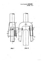 Patentschrift für eine gefederte Fahrrad-/Motorradgabel, 1932, Seite 3.