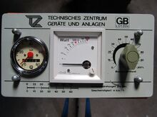 Steuergerät des RTG 1 mit Tachometer, Leistungsmesser und Lasteinstellung