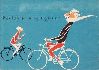 Radfahren erhält gesund 1960.jpg