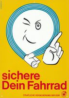 Werbe-Tafel der Staatlichen Versicherung der DDR, Format A4, Siebdruck auf Kunststoff, vrmtl. 70er Jahre.