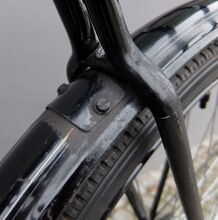 ... auch eine Reparatur am hinteren Schutzblech durchgeführt.