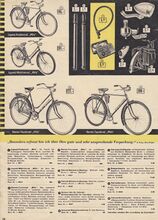 Auszug aus dem Katalog Frühjahr/Sommer 1962.